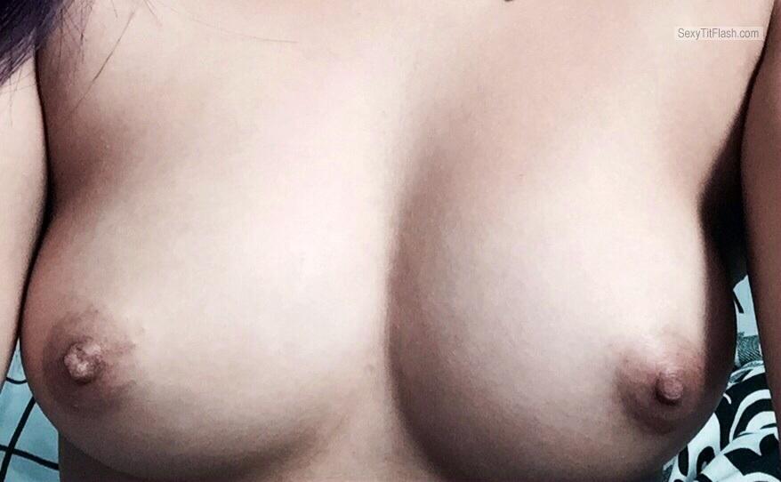 Medium Tits Of My Girlfriend Sexy Tits